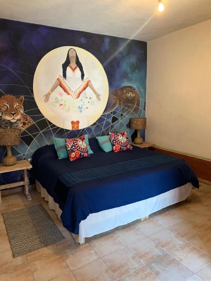 La Casona Azul Boutique Hotel Malinalco Exteriör bild
