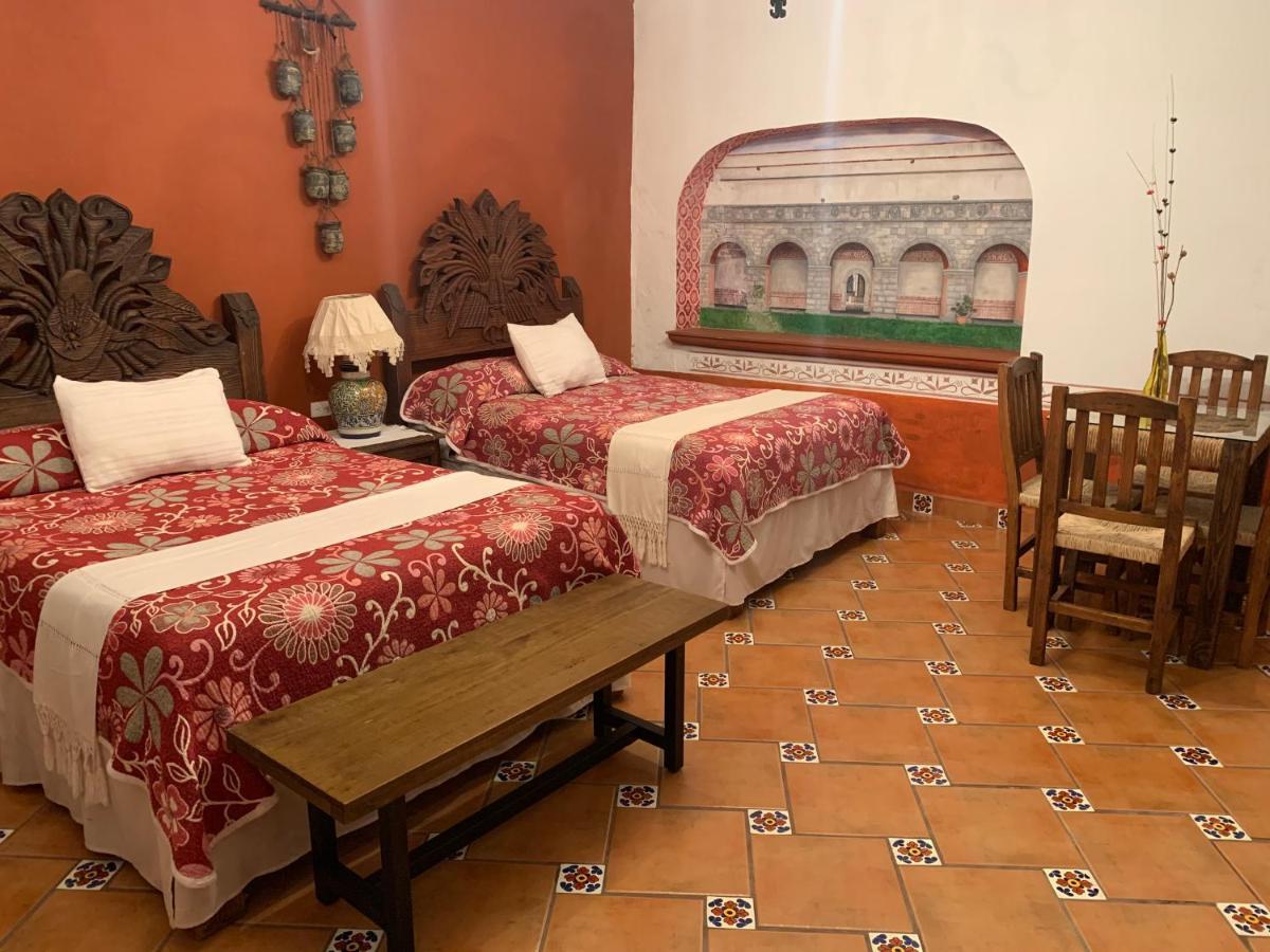 La Casona Azul Boutique Hotel Malinalco Exteriör bild