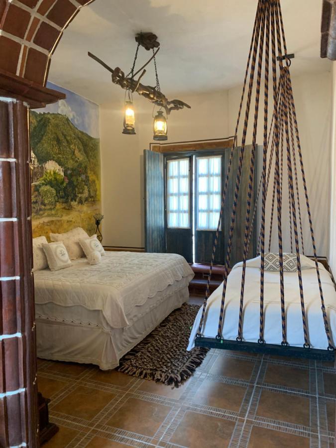 La Casona Azul Boutique Hotel Malinalco Exteriör bild