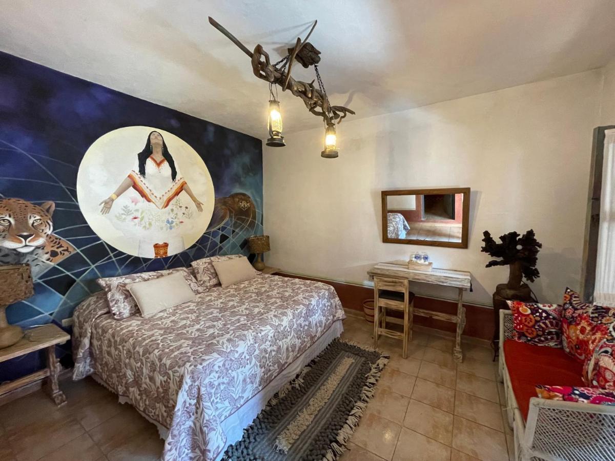 La Casona Azul Boutique Hotel Malinalco Exteriör bild