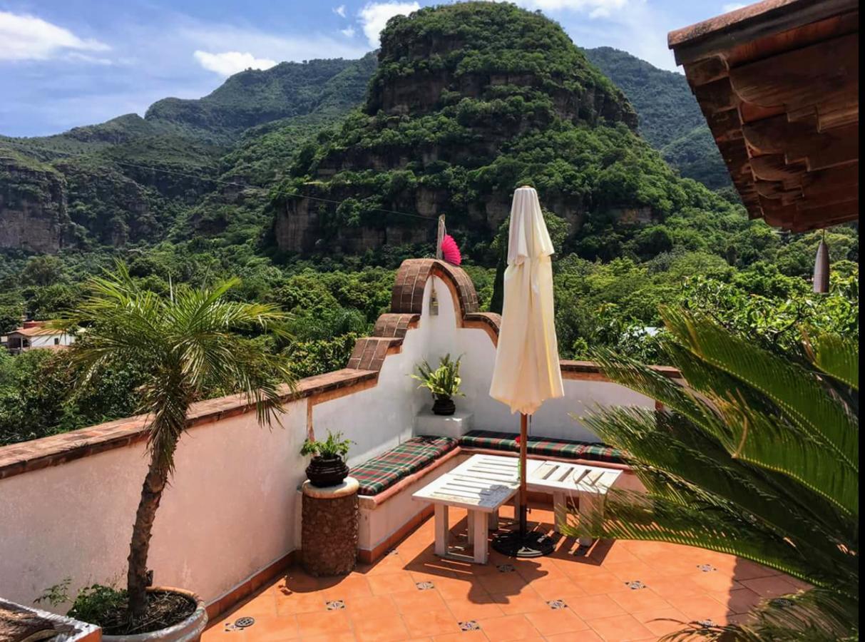 La Casona Azul Boutique Hotel Malinalco Exteriör bild